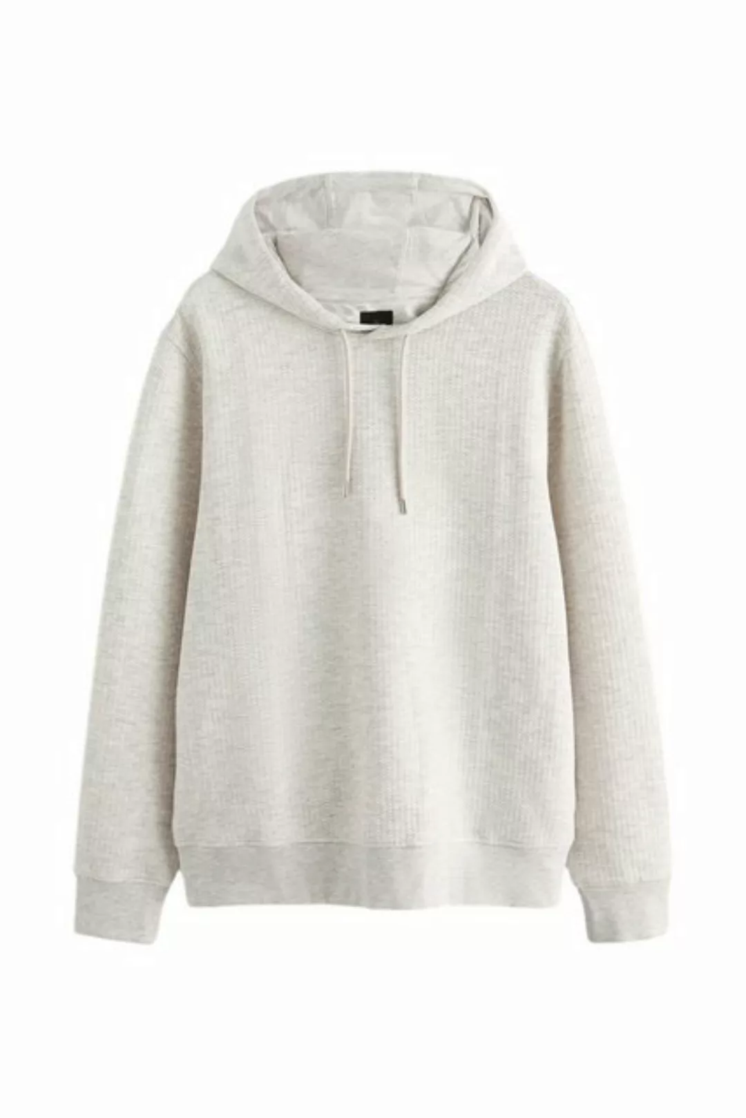 Next Kapuzensweatshirt Premium Hoodie mit Struktur (1-tlg) günstig online kaufen