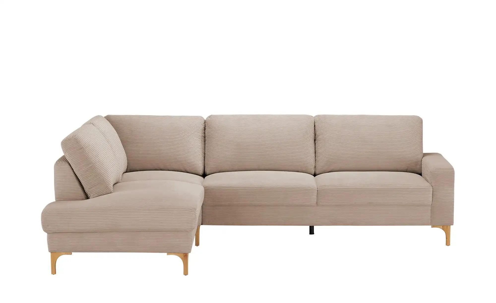 Gray & Jones Cord-Sofa  Capa ¦ braun ¦ Maße (cm): B: 276 H: 86 T: 200 Polst günstig online kaufen