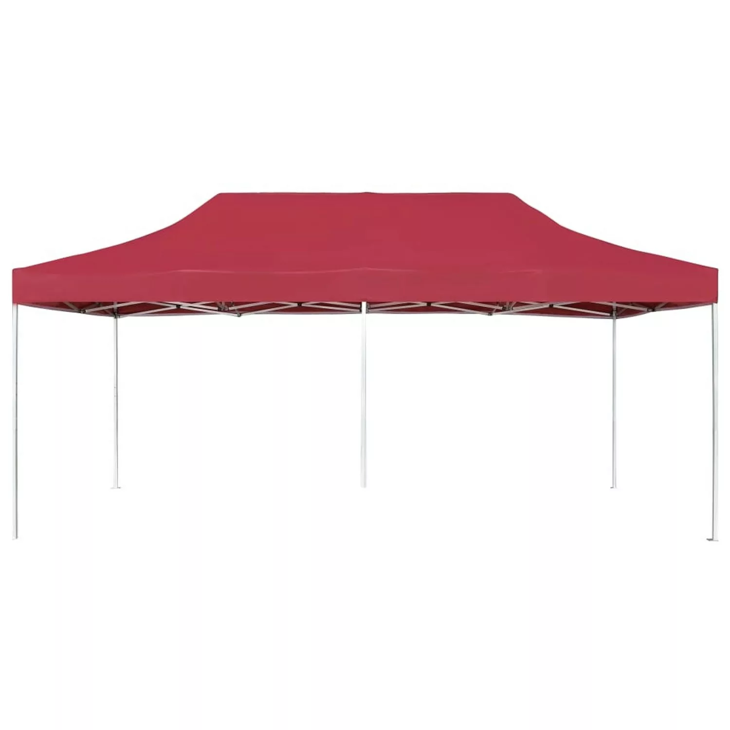 vidaXL Profi-Partyzelt Faltbar Aluminium 6x3 m Weißrot günstig online kaufen