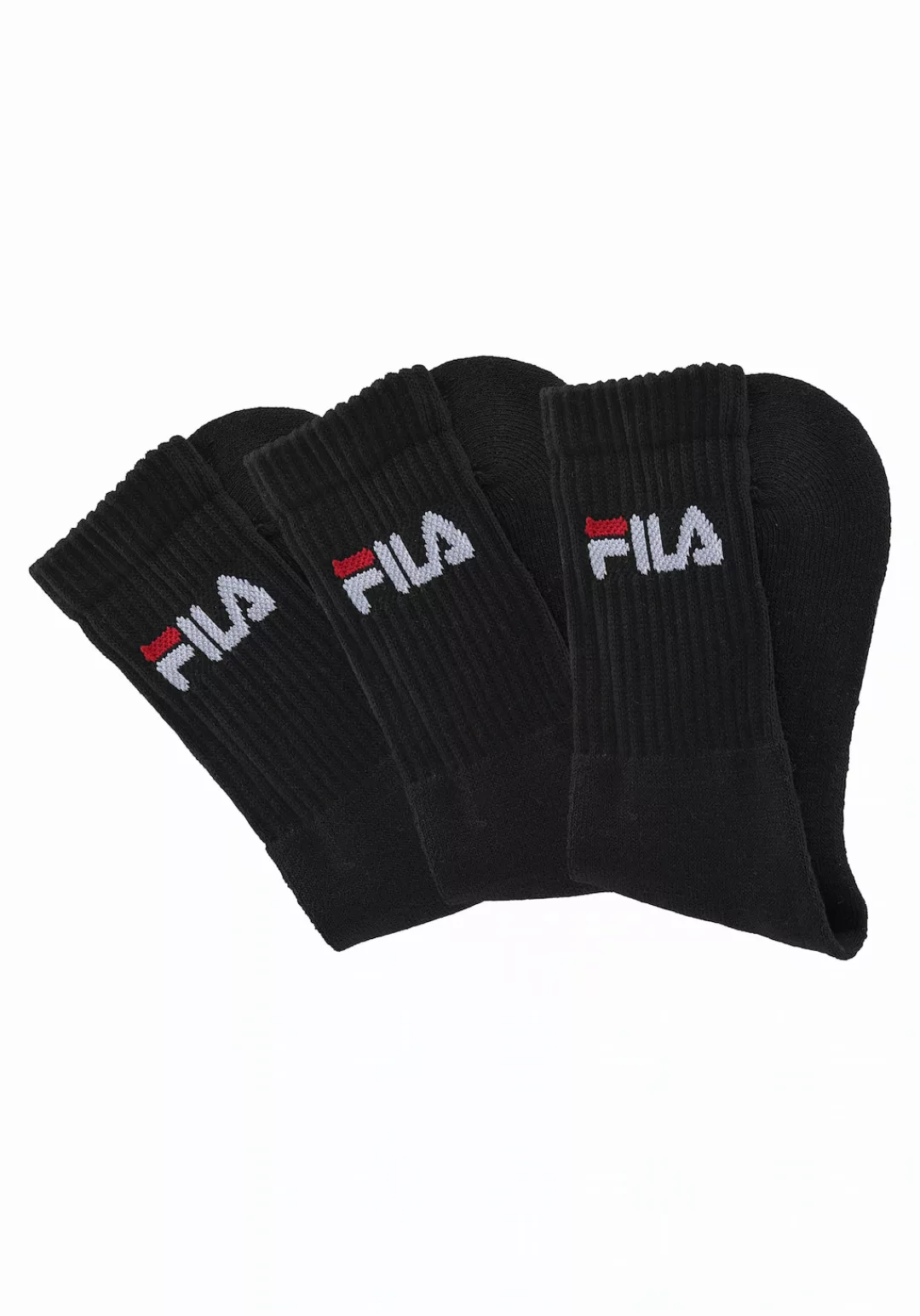 Fila Tennissocken, (3er Pack), mit verstärkten Belastungszonen günstig online kaufen