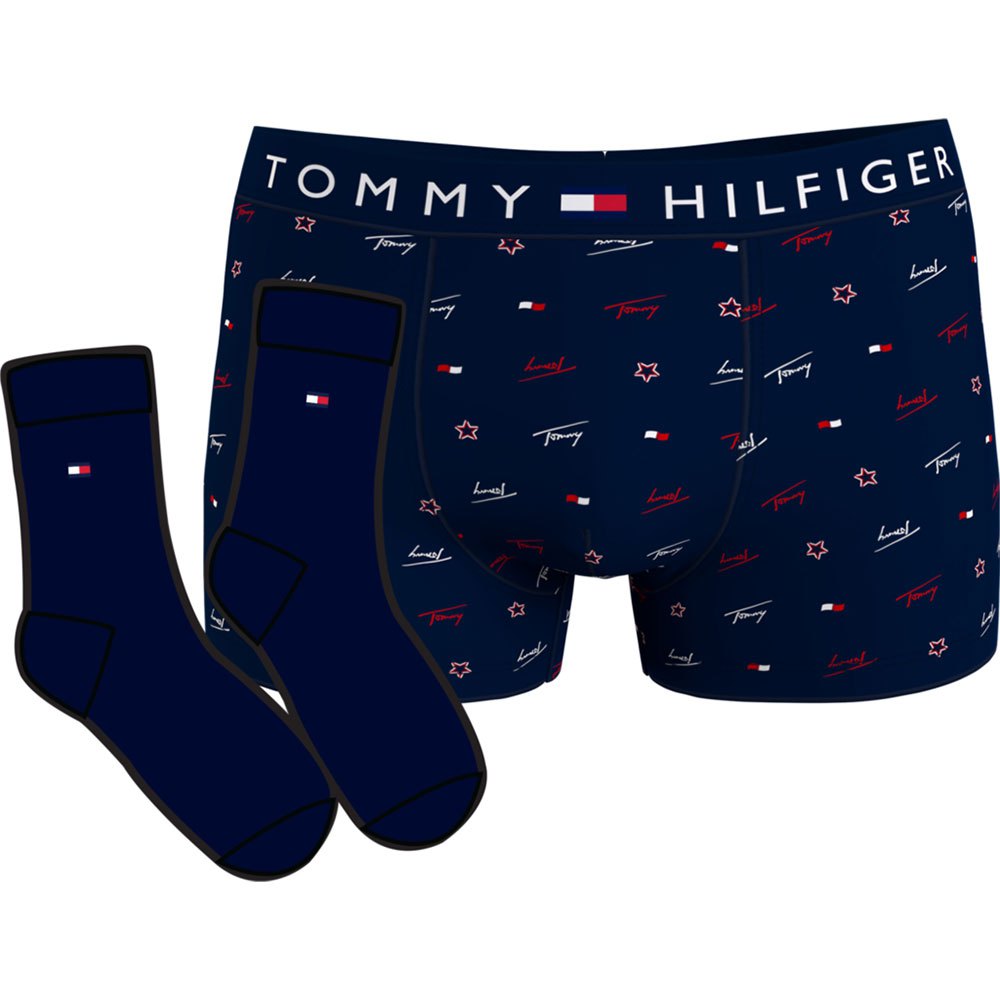 Tommy Hilfiger Underwear Stamm & Sockenpaket M Mini Motif / Desert Sky günstig online kaufen