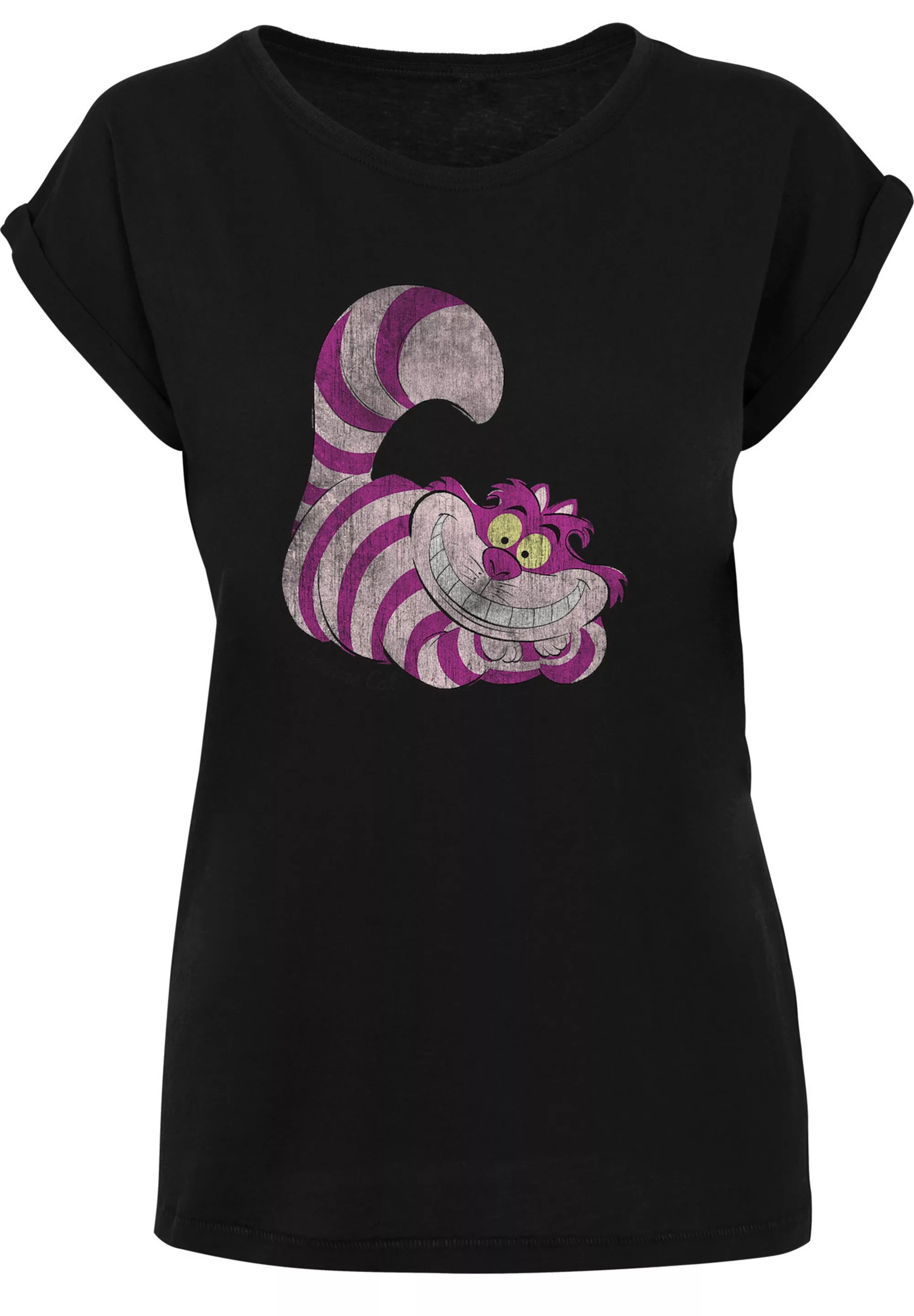 F4NT4STIC T-Shirt "Disney Alice im Wunderland Cheshire Cat", Damen,Premium günstig online kaufen