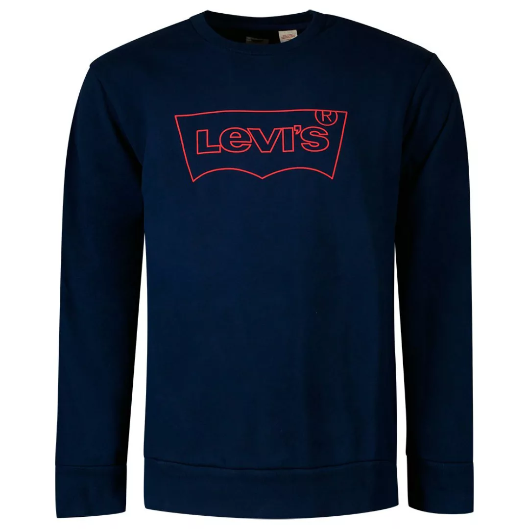Levi´s ® T2 Graphic Sweatshirt L Batwing Outline Red / Dress Blues günstig online kaufen