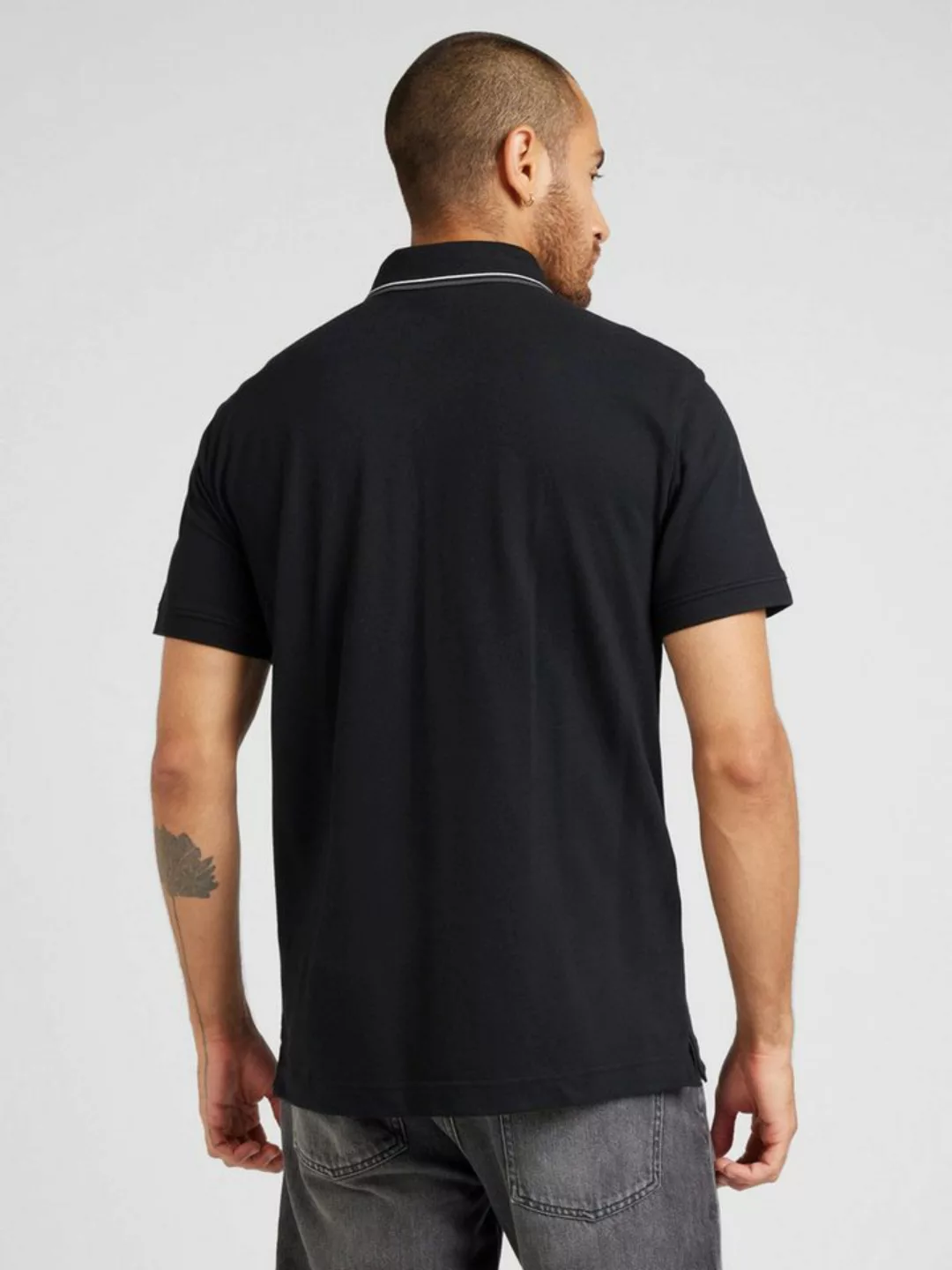 TOM TAILOR Poloshirt mit Logo Print günstig online kaufen