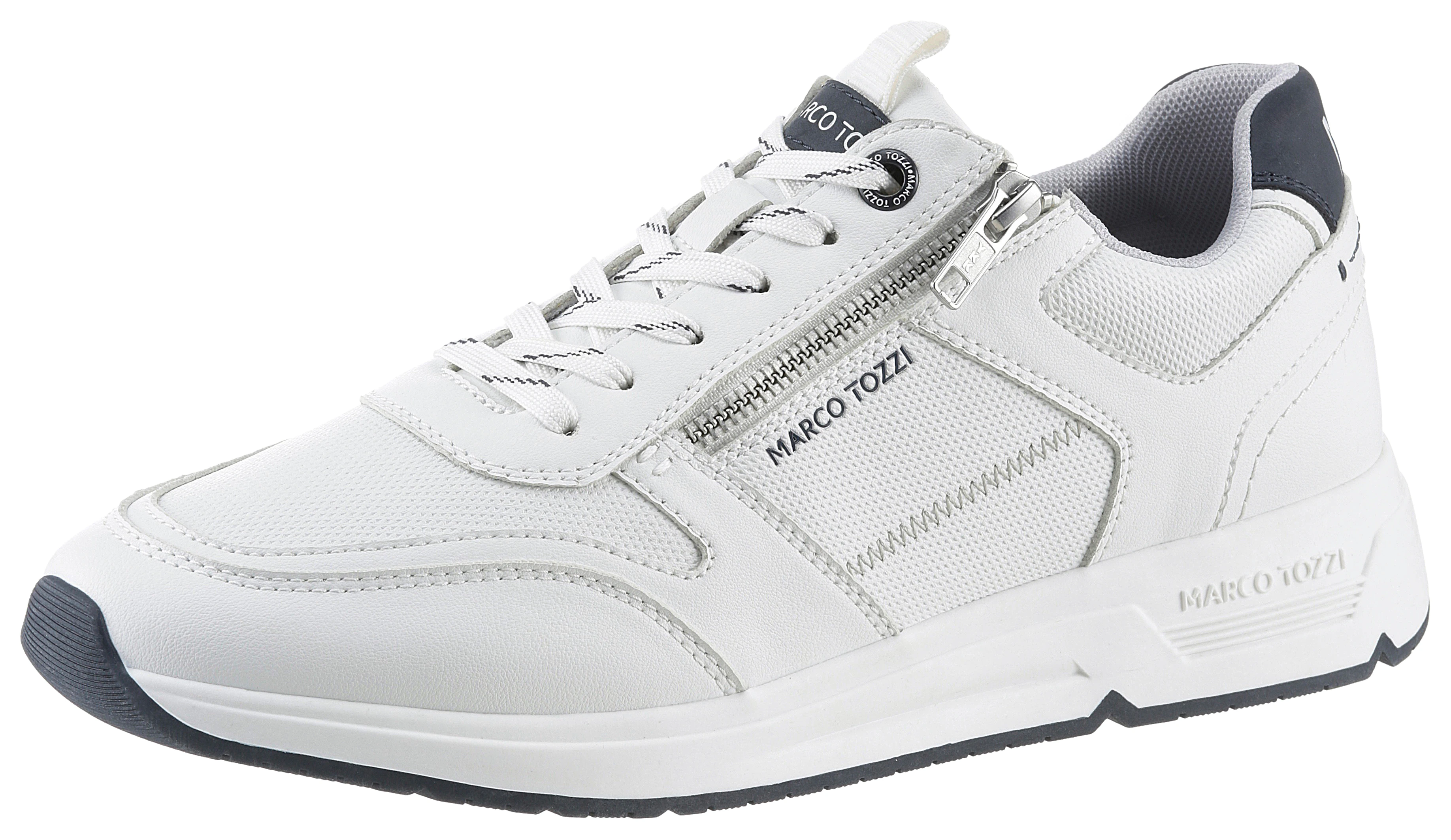 MARCO TOZZI Keilsneaker, Freizeitschuh, Halbschuh, Schnürschuh mit praktisc günstig online kaufen