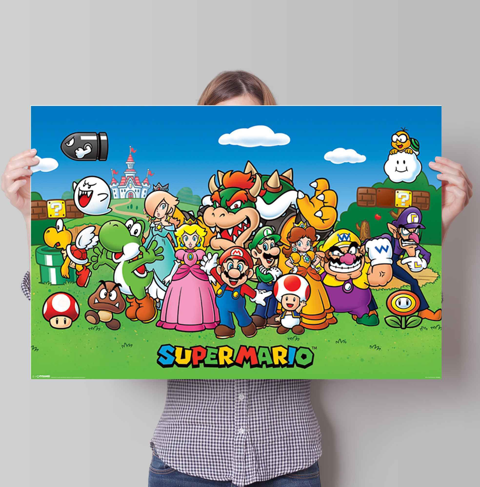 Reinders Poster "Poster Super Mario", Comic, (1 St.) günstig online kaufen