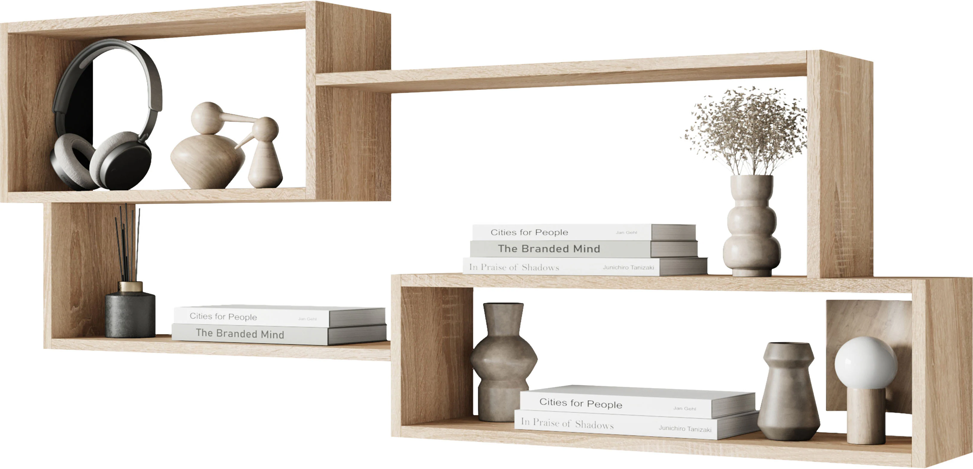 INOSIGN Wandboard "Wandregal Trio", (1 St.), Ideal als Bücherregal, Dekoreg günstig online kaufen