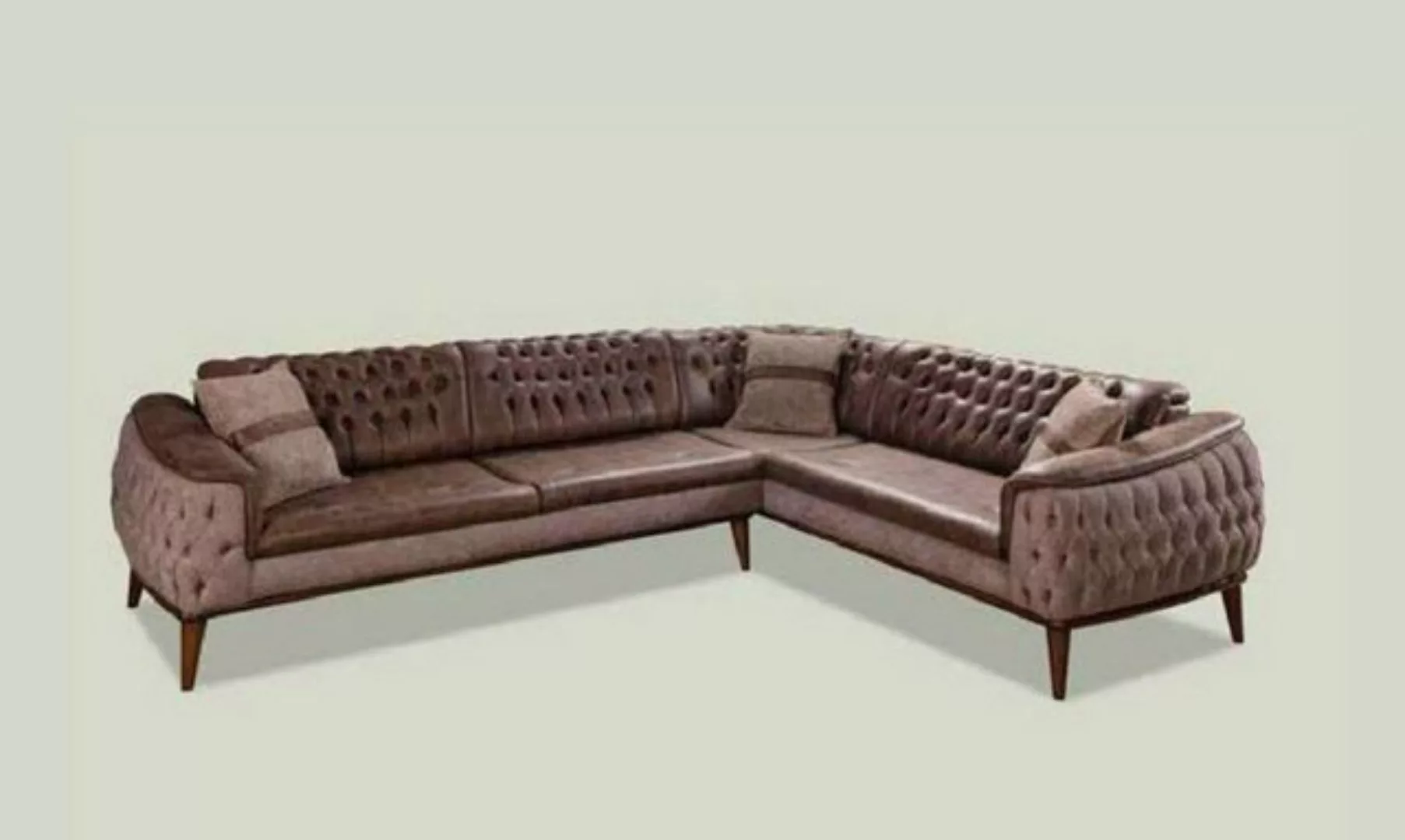 JVmoebel Ecksofa Ecksofa Sofa L-Form Textile Couch Wohnzimmer, Made in Euro günstig online kaufen