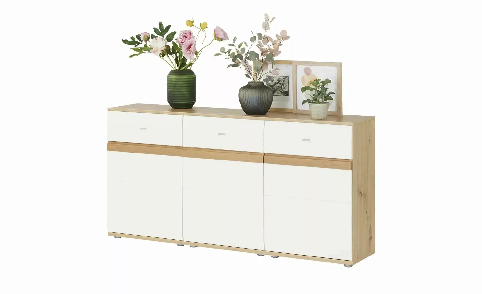 Sideboard  Binz ¦ weiß ¦ Maße (cm): B: 180 H: 90 T: 40 Kommoden & Sideboard günstig online kaufen