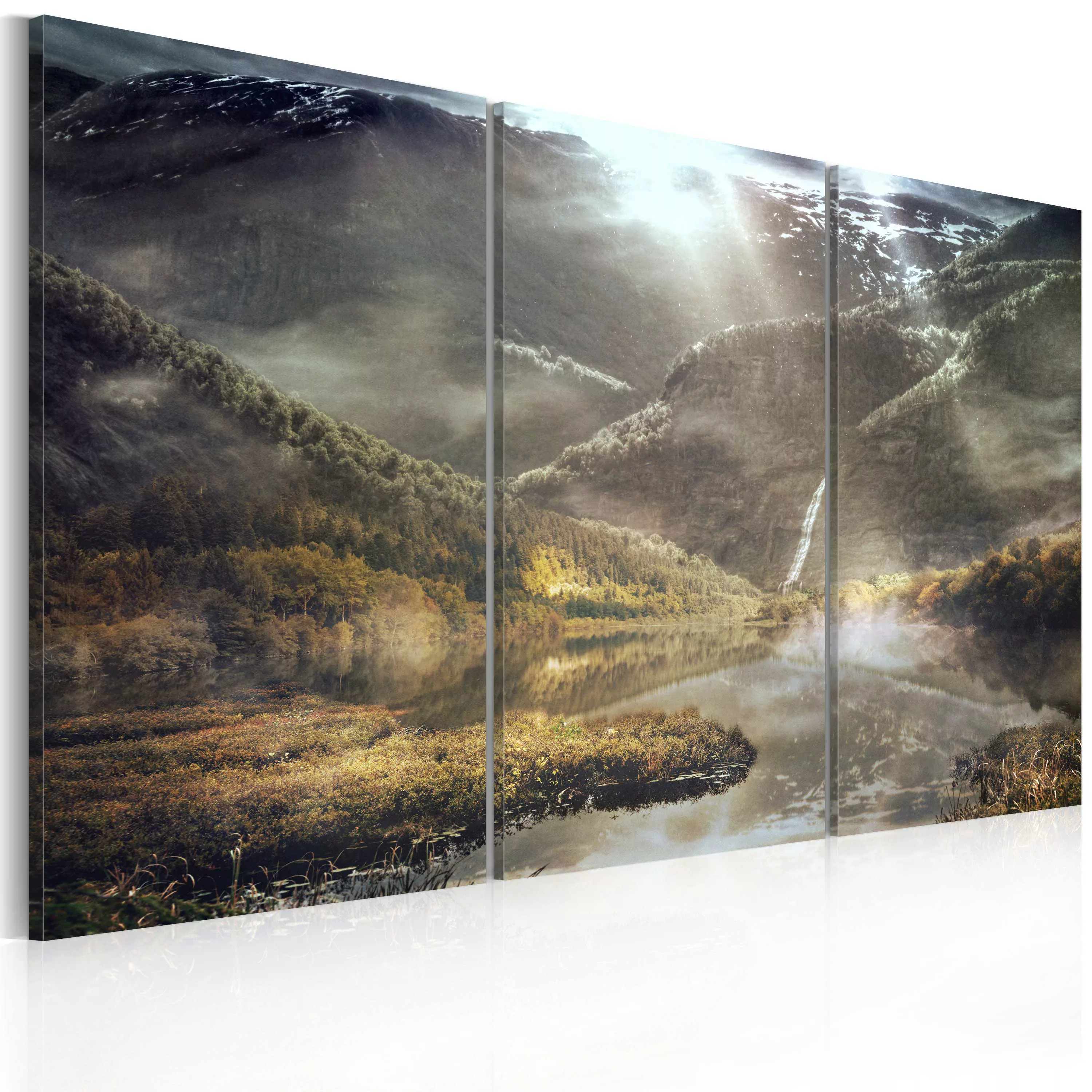Wandbild - The land of mists - triptych günstig online kaufen