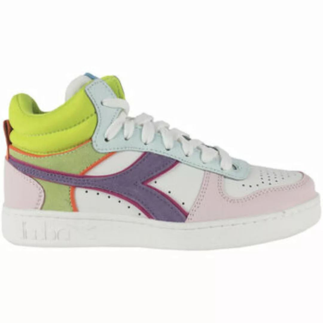 Diadora  Sneaker 501.188552 01 C9736 White/Potpourri/Blue gras günstig online kaufen