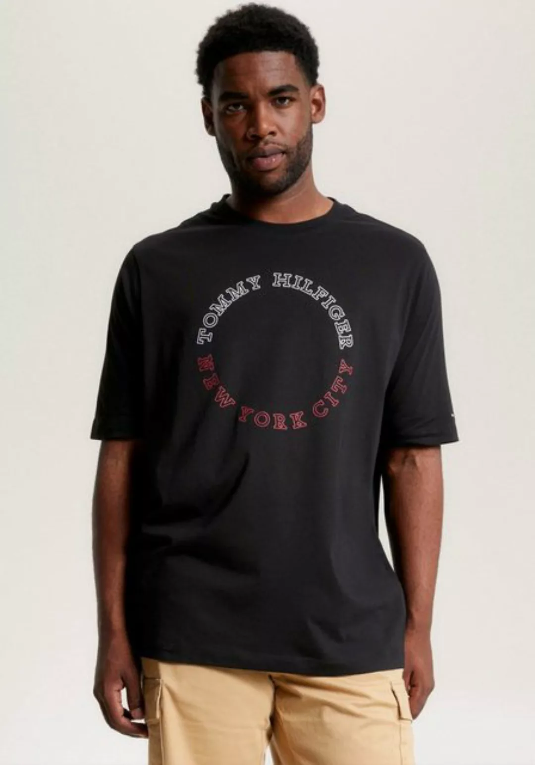 Tommy Hilfiger Big & Tall T-Shirt BT-MONOTYPE ROUNDLE TEE-B günstig online kaufen