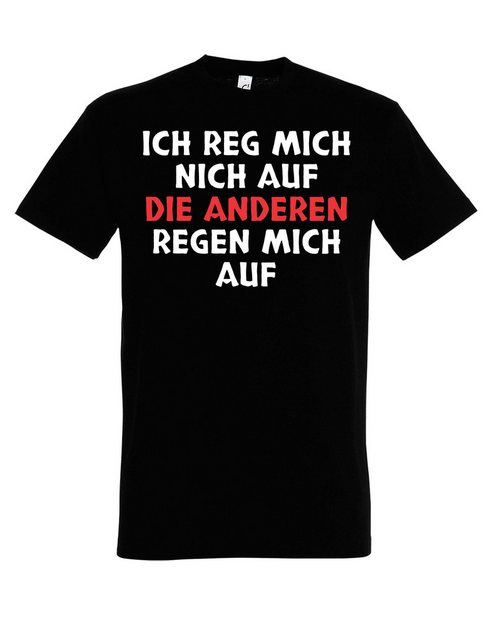 Youth Designz Print-Shirt "Die anderen regen mich auf" Herren T-Shirt mit p günstig online kaufen