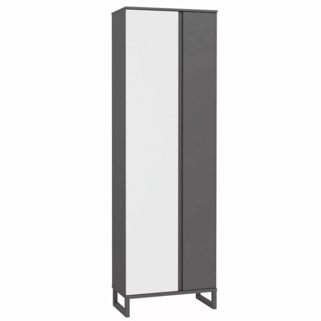 expendio Garderobenschrank Quincy 2 Secret Grey/ Wolfram Grey, 65x202x34 cm günstig online kaufen