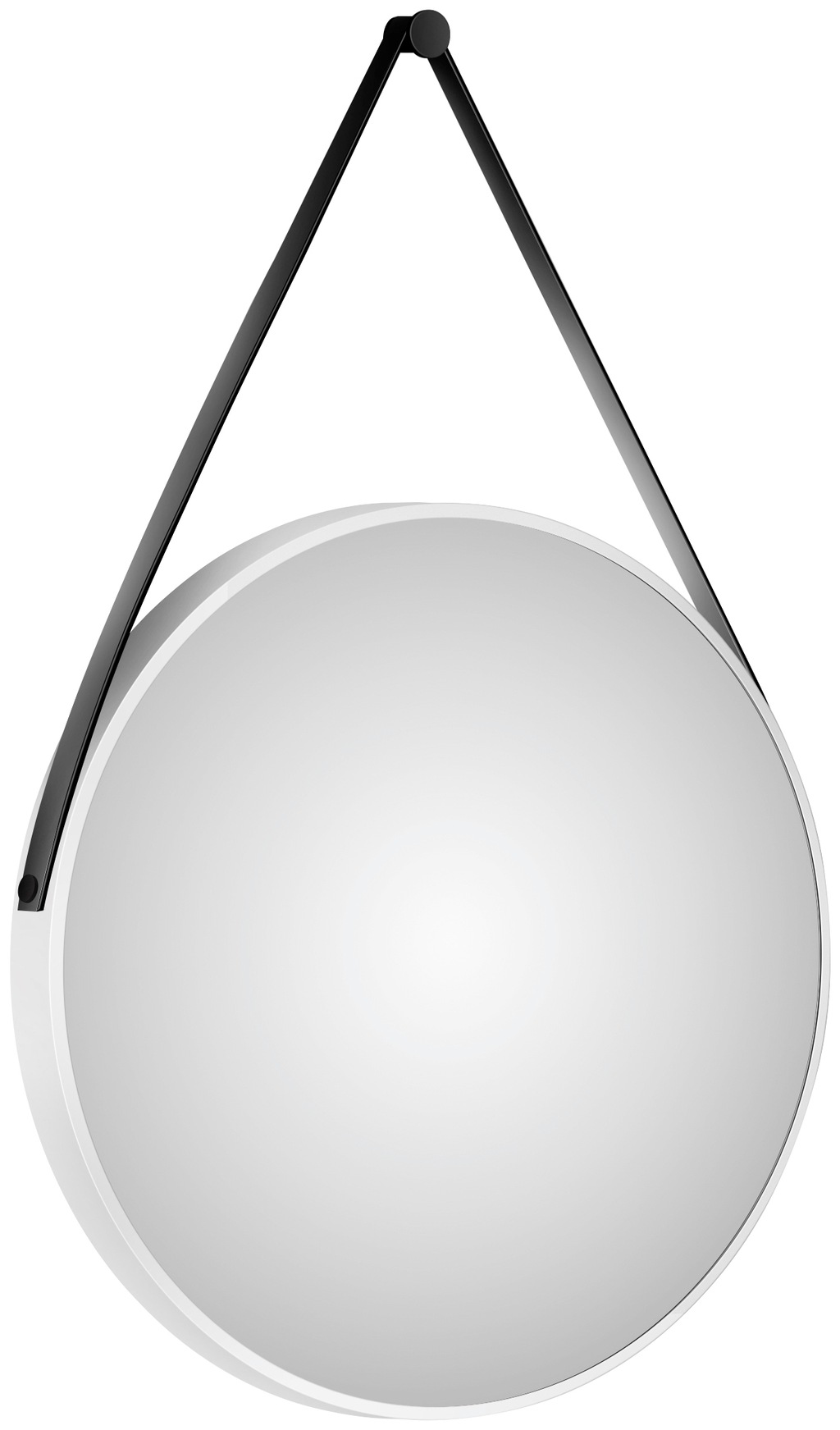 Talos LED-Lichtspiegel, rund, mit indirekter LED Beleuchtung, matt Ø 80 cm günstig online kaufen