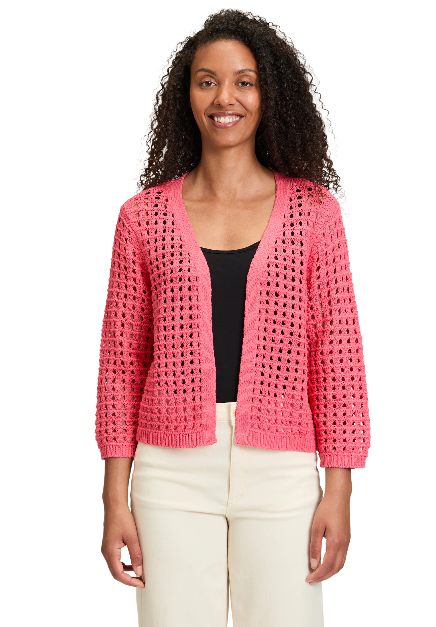 Betty Barclay Strickjacke "Betty Barclay Damen Casual-Strickjacke mit Effek günstig online kaufen