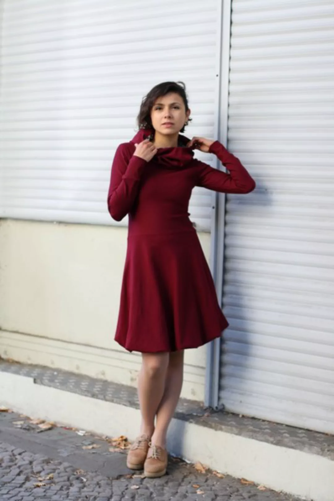 Baumwollkleid Mit Kapuze/hoodie In Vielen Farben günstig online kaufen
