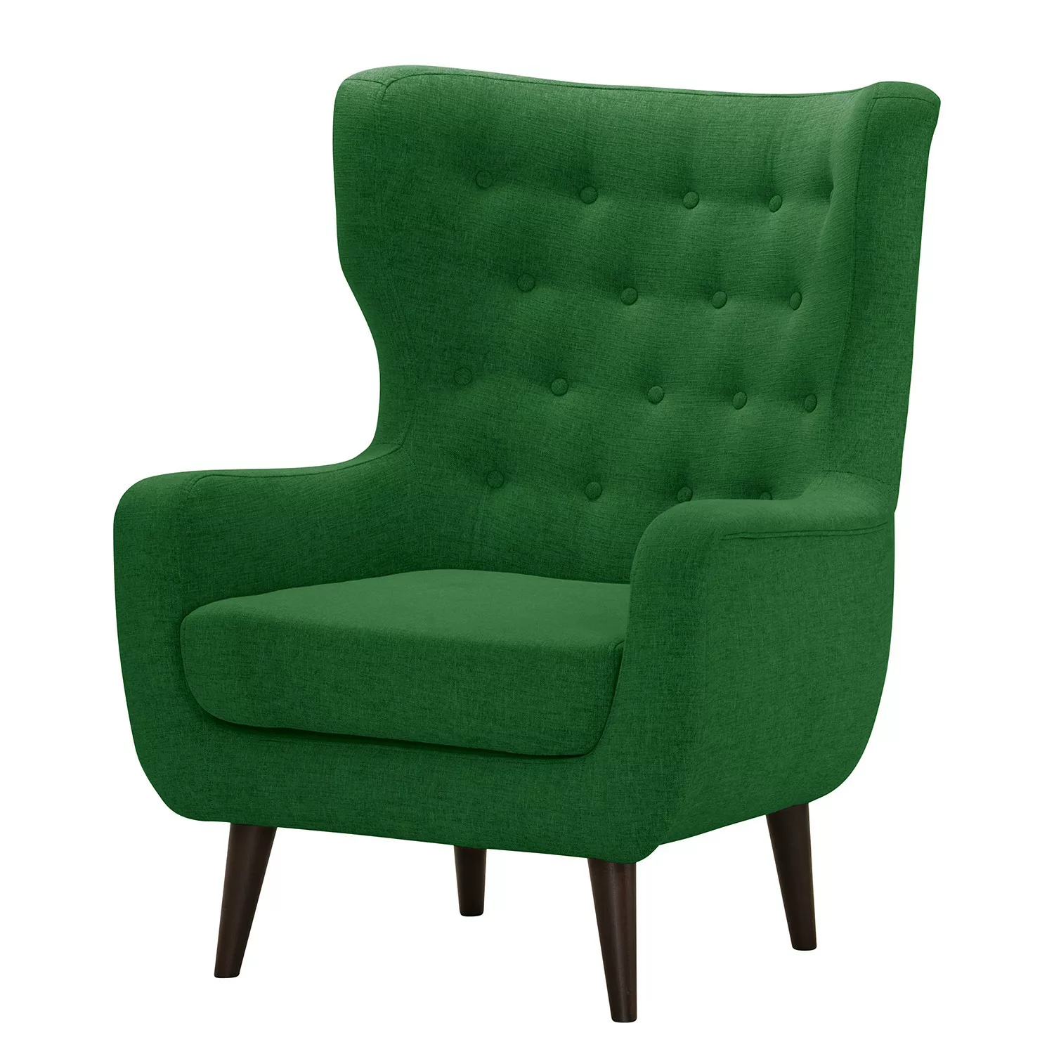 home24 Norrwood Sessel Boyka II Grün Webstoff 81x88x105 cm (BxHxT) günstig online kaufen
