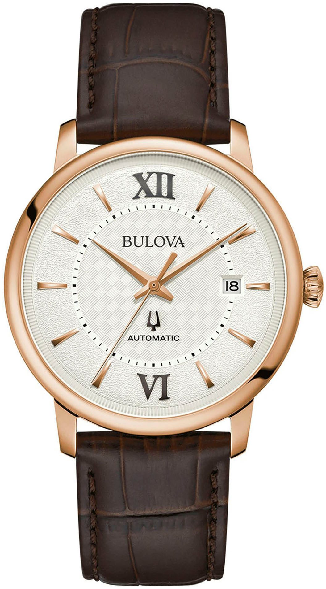Bulova Automatikuhr 97B225, Armbanduhr, Herrenuhr, Mechanische günstig online kaufen