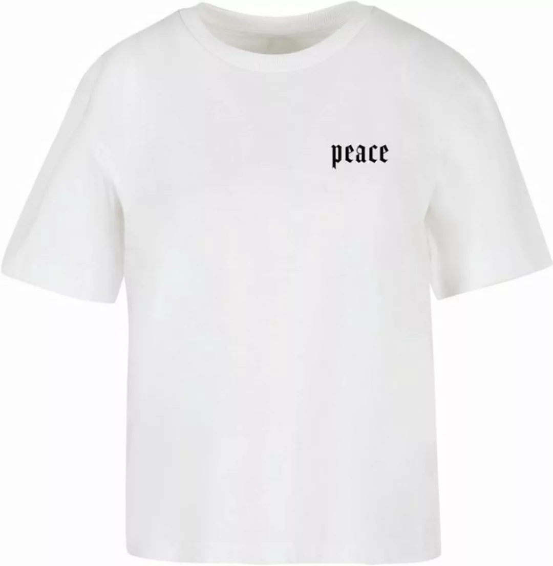 Miss Tee T-Shirt Miss Tee Damen Girls Peace Hand Tee (1-tlg) günstig online kaufen