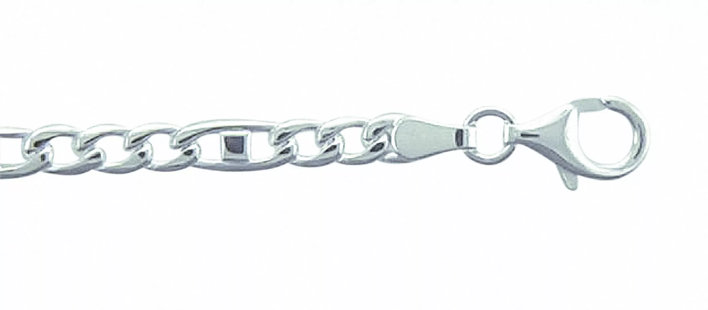 Adelia´s Silberarmband "925 Silber Fantasie Armband 21 cm Ø 4 mm", Silbersc günstig online kaufen
