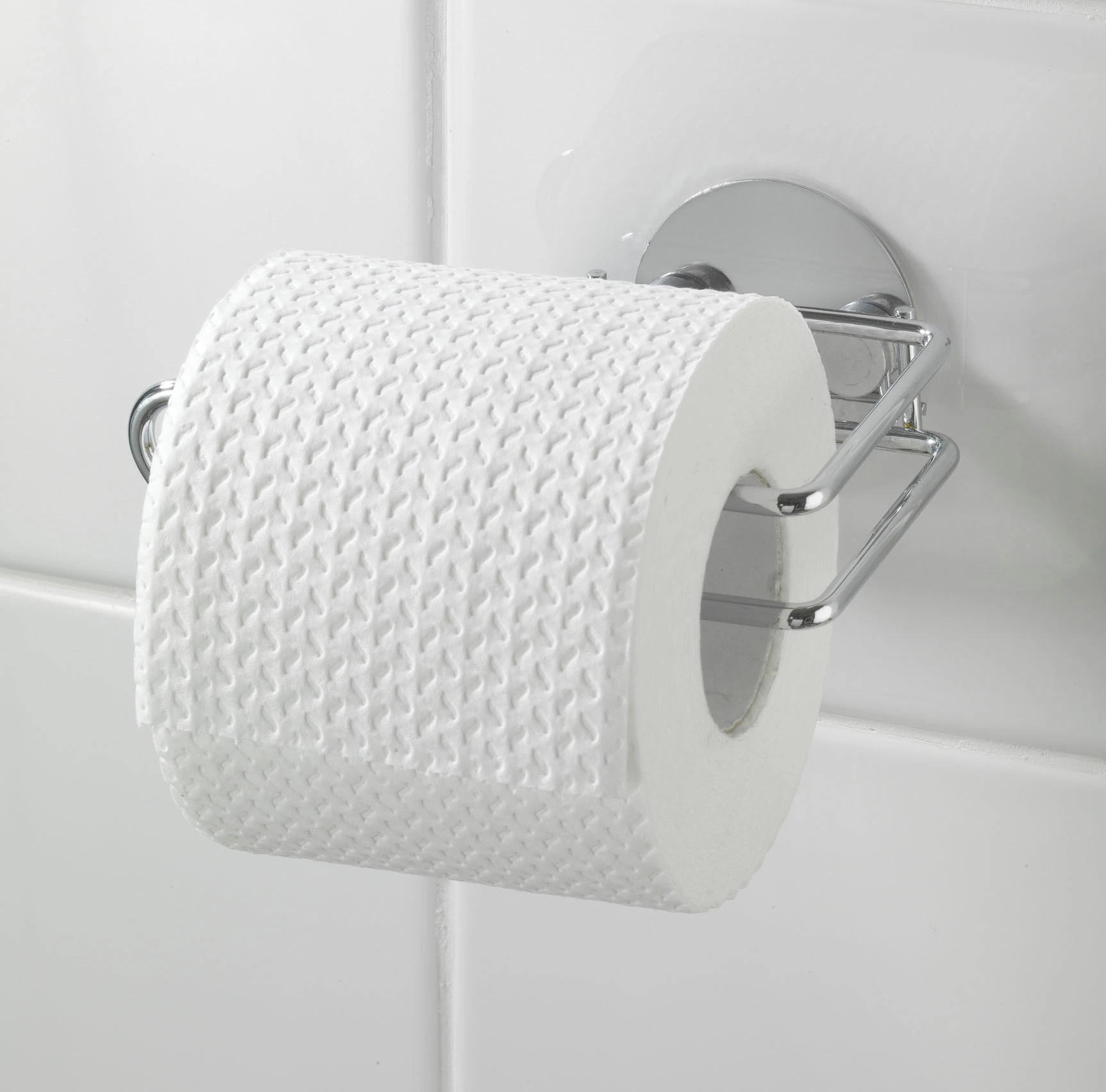 WENKO Toilettenpapierhalter "Turbo-Loc", Befestigen ohne bohren günstig online kaufen