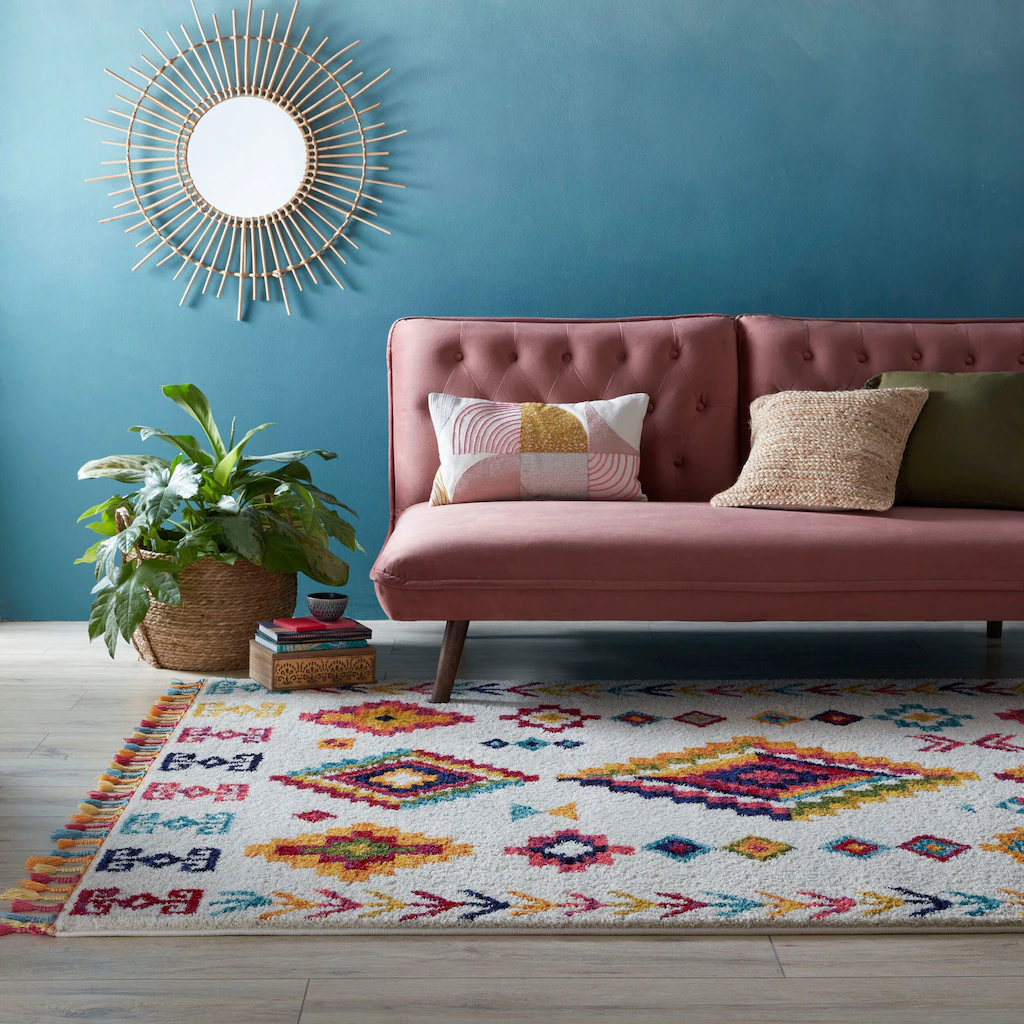 FLAIR RUGS Teppich »Nahua«, rechteckig, Berber-Optik, Wohnzimmer günstig online kaufen