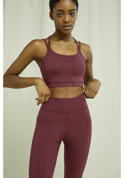 Yoga Y-back Crop Top - Aus Bio-baumwolle günstig online kaufen