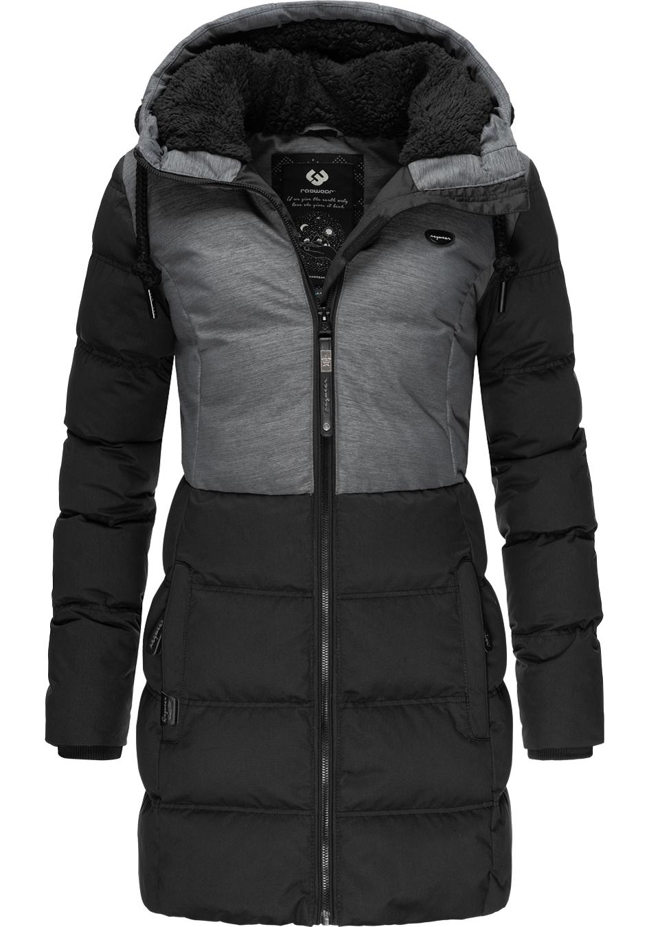 Ragwear Winterjacke "Ashani Block Intl.", mit Kapuze, stylischer Winterpark günstig online kaufen