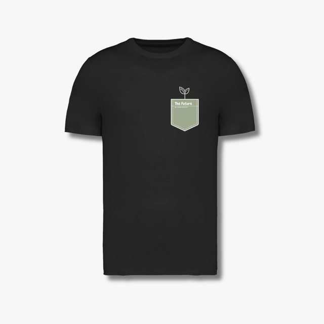 Beeyou. Clothes T-Shirt T-Shirt aus Bio-Baumwolle mit Future in your Pocket günstig online kaufen