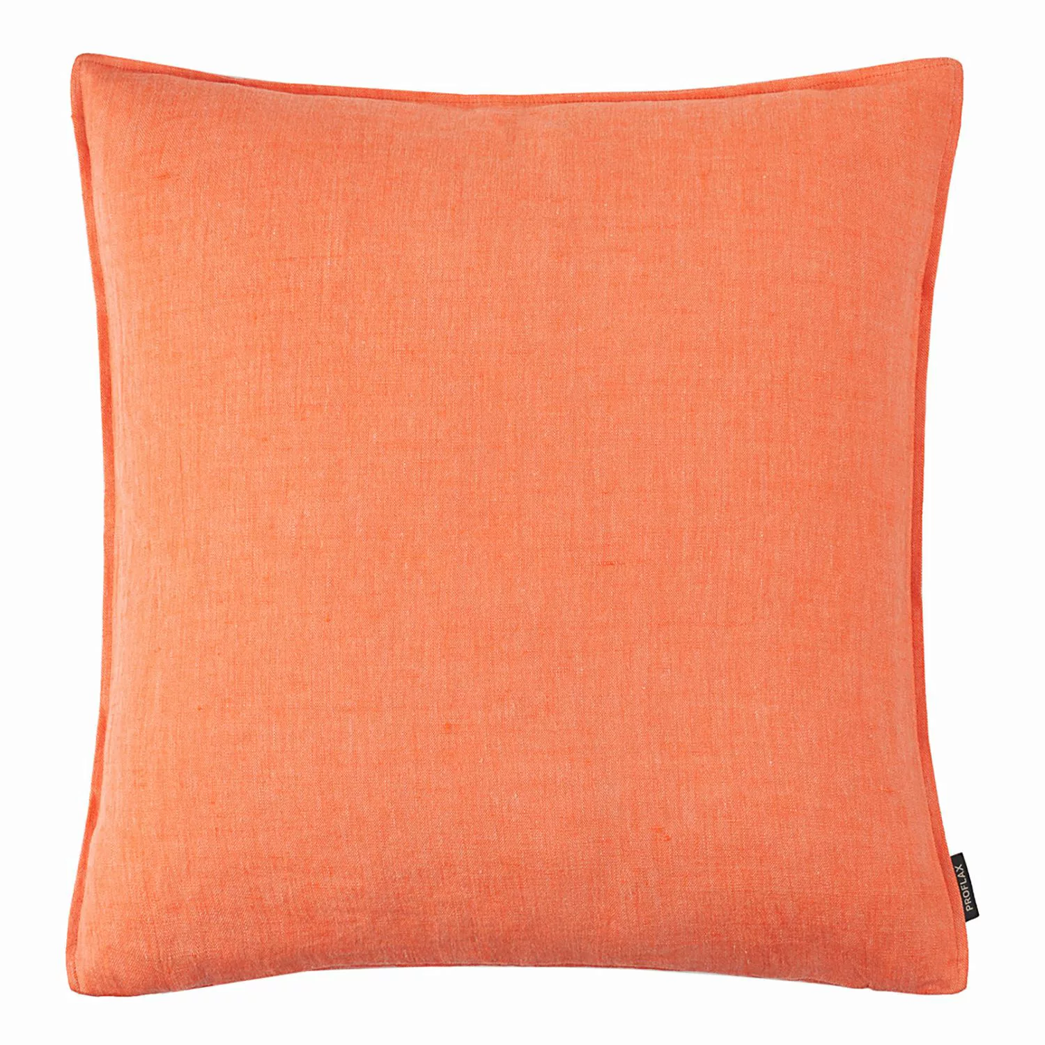 home24 Proflax Kissenbezug Sven Orange 50x50 cm (BxH) Leinen günstig online kaufen