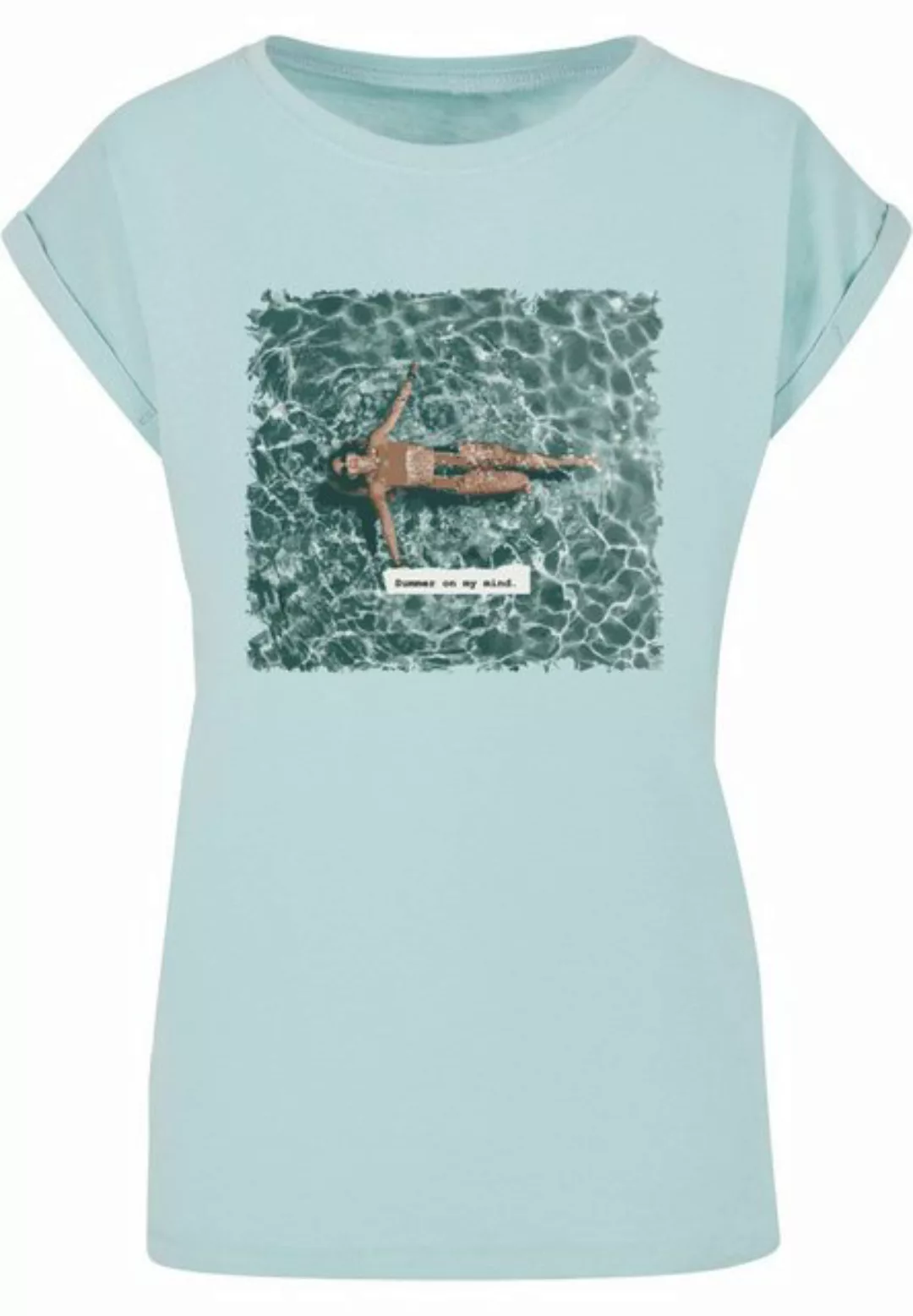 Merchcode T-Shirt Merchcode Damen Ladies Summer - On My Mind T-Shirt (1-tlg günstig online kaufen