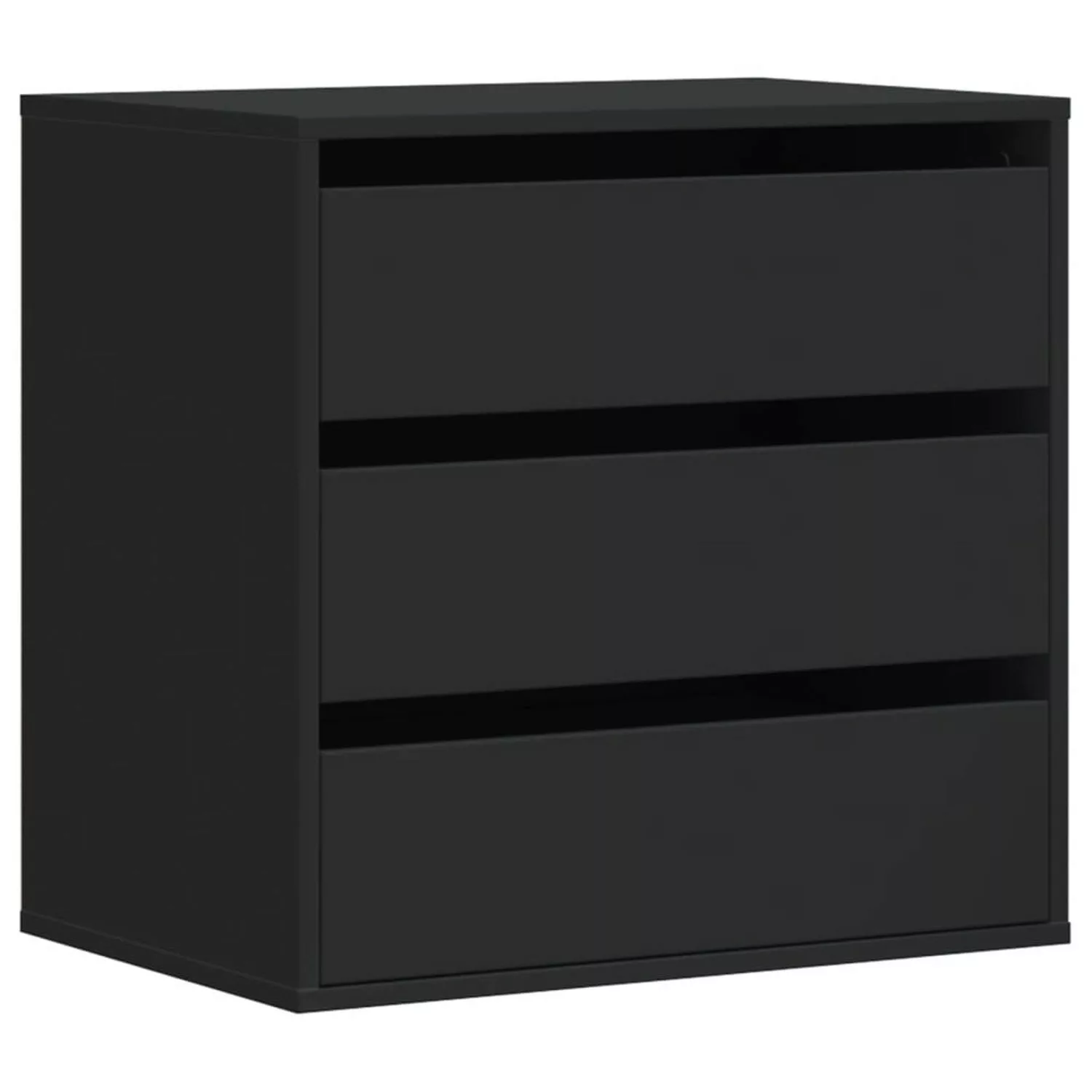 vidaXL Kommode Schwarz 60x41x58 cm Holzwerkstoff günstig online kaufen