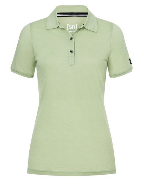 SUPER.NATURAL Poloshirt Merino Poloshirt W SPORTY POLO pflegeleichter Merin günstig online kaufen