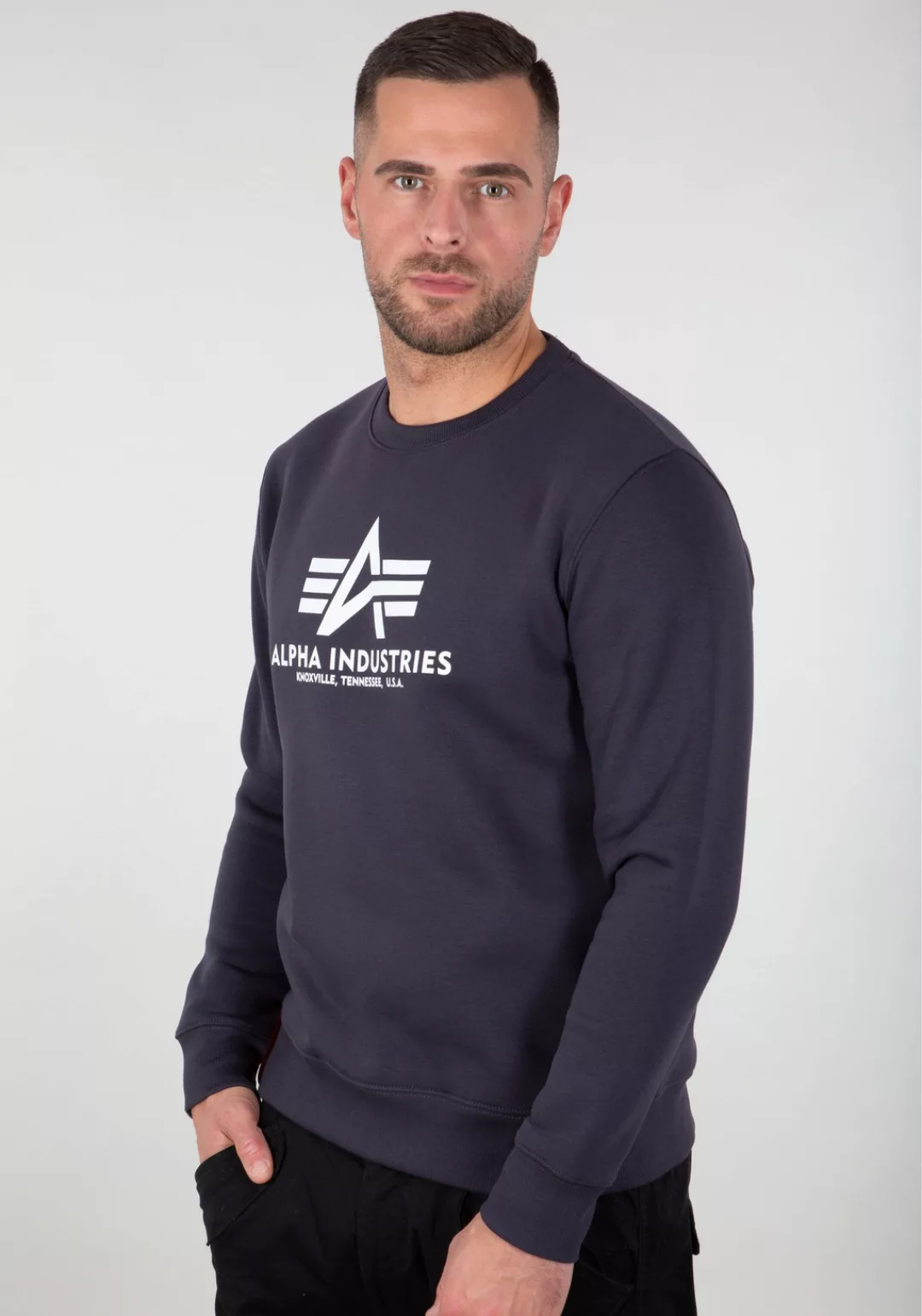 Alpha Industries Sweater "Alpha Industries Men - Sweatshirts Basic Sweater" günstig online kaufen