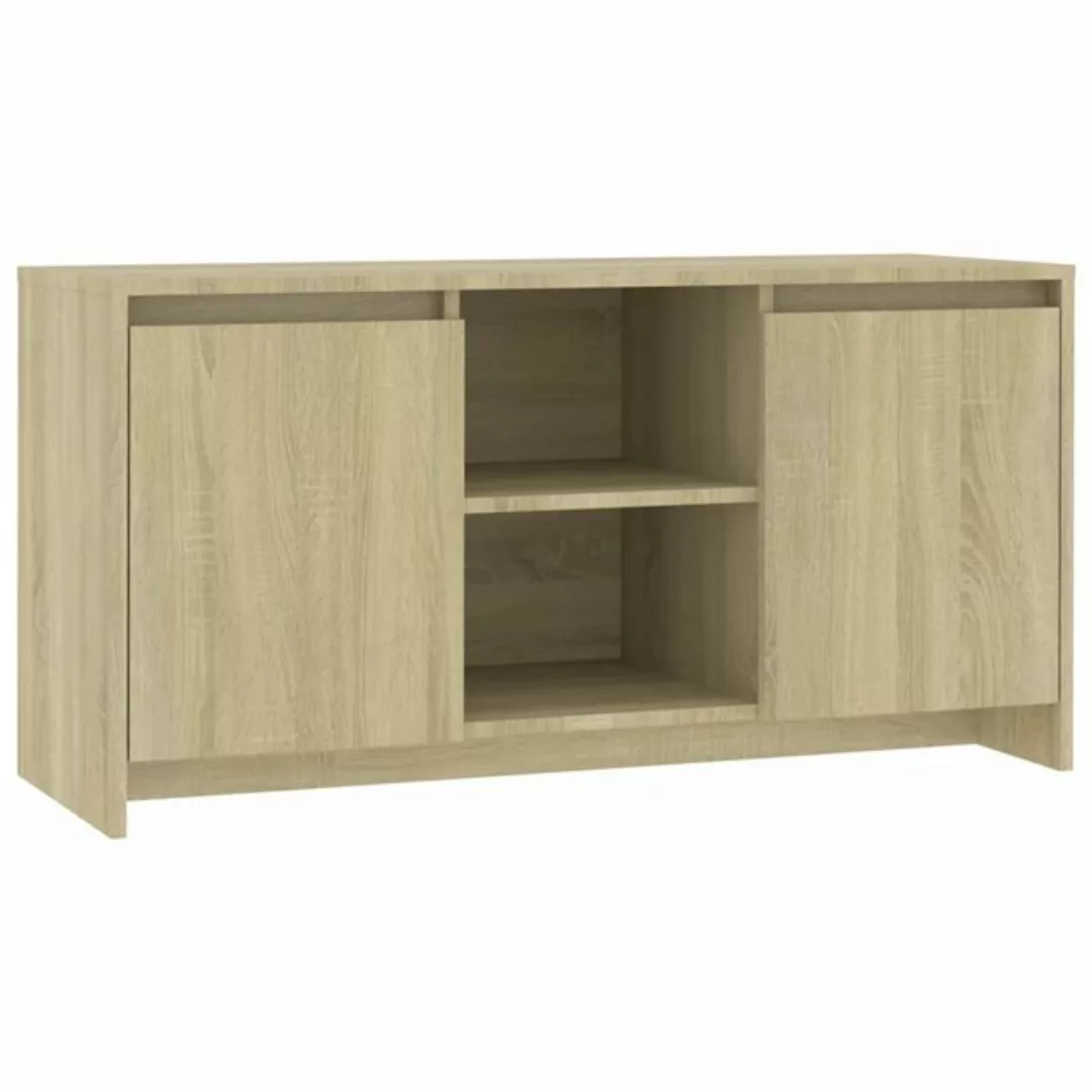 vidaXL TV-Schrank TV-Schrank Sonoma Eiche 102x37,5x52,5 cm Spanplatte Lowbo günstig online kaufen