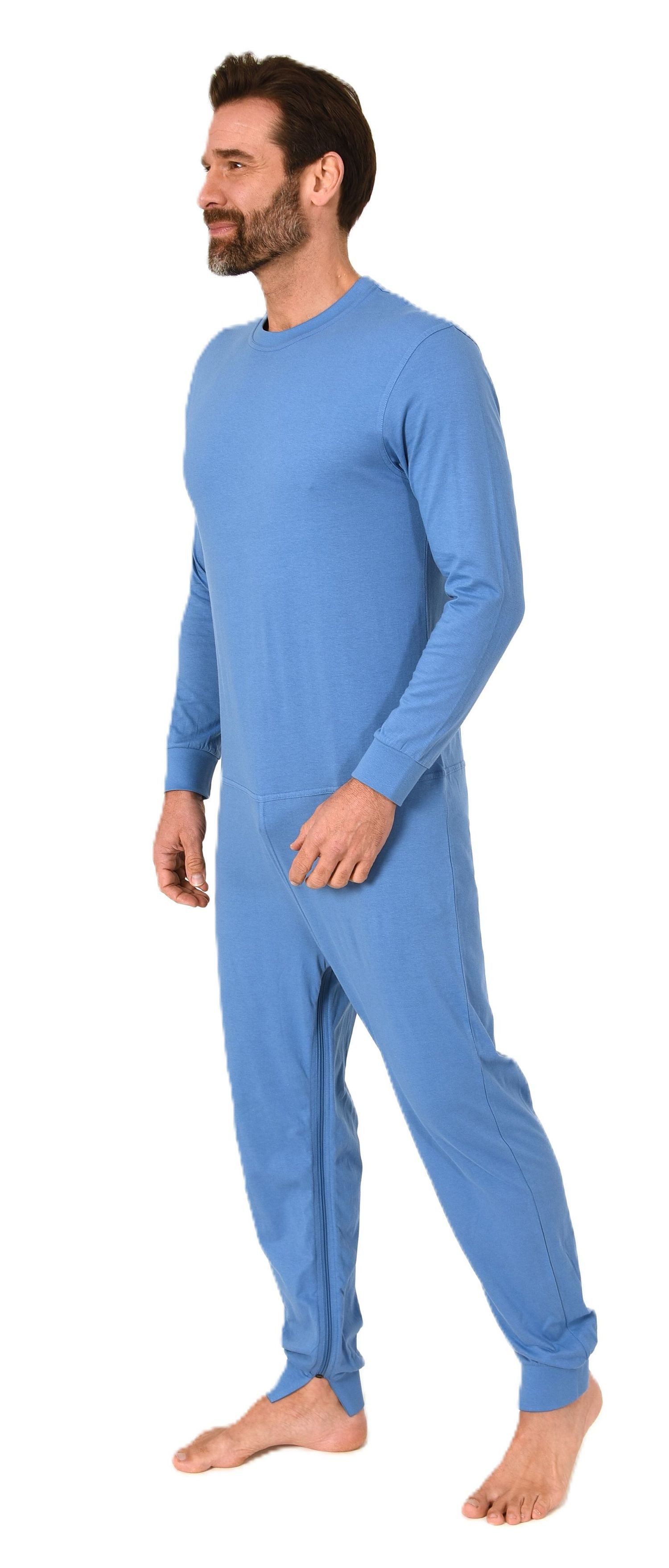 Normann Care Pyjama Herren Pflegeoverall langarm günstig online kaufen