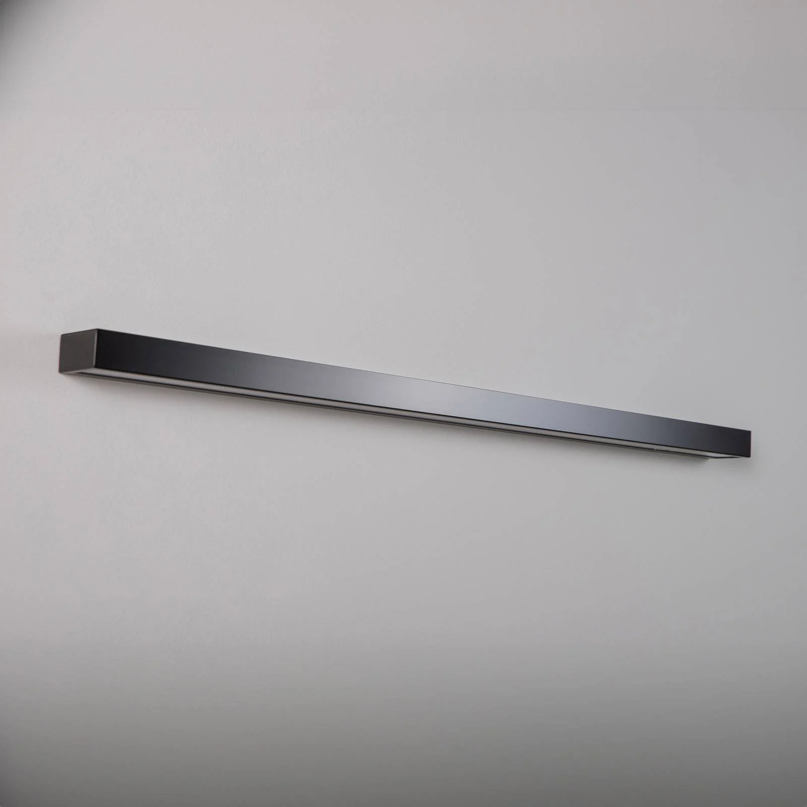 LED-Wandleuchte Mera, Breite 120cm, schwarz, 3000K günstig online kaufen