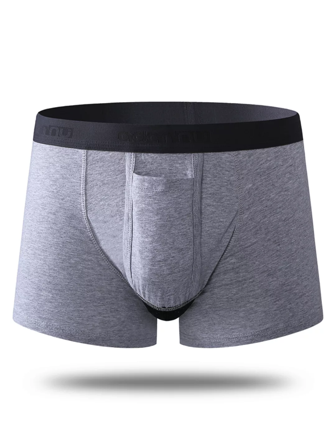 Men Pouch Separation Boxershorts Patchwork Mesh Atmungsaktiv Einfarbig Unte günstig online kaufen