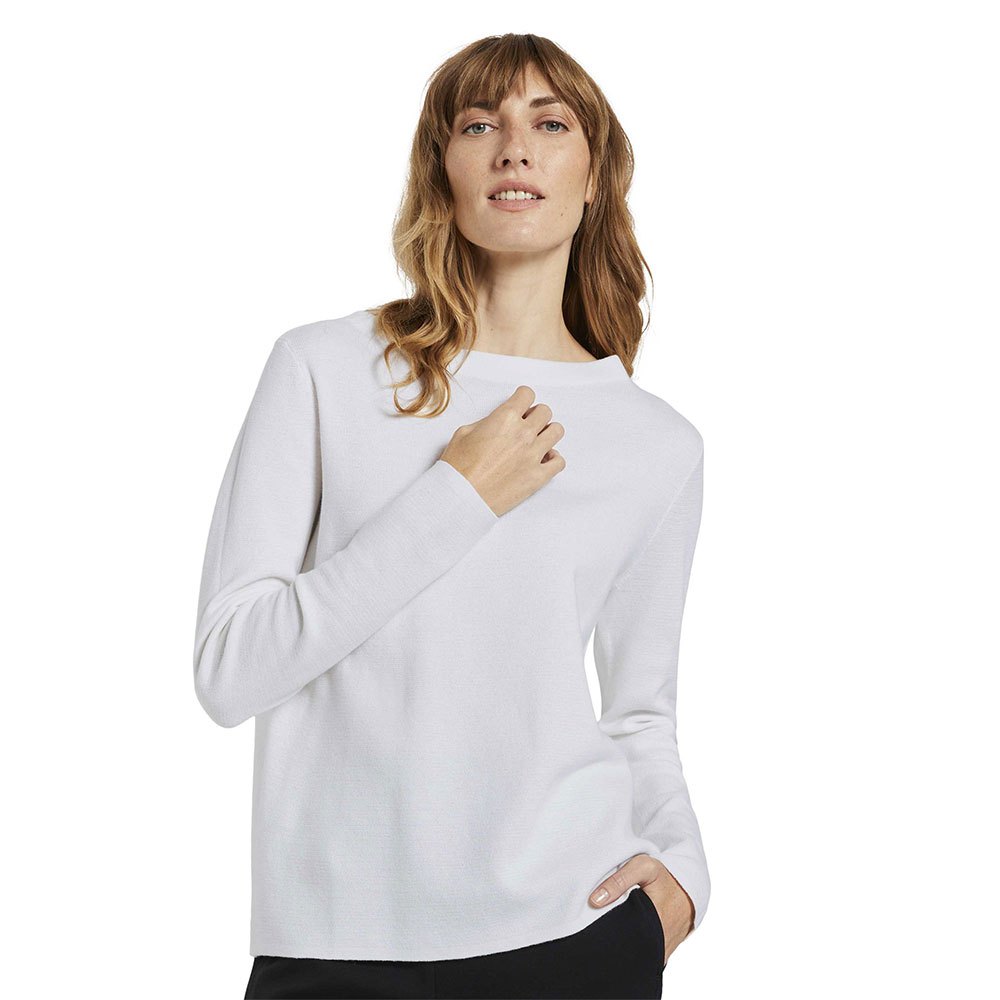 Tom Tailor Jumpers Langarm T-shirt S Whisper White günstig online kaufen