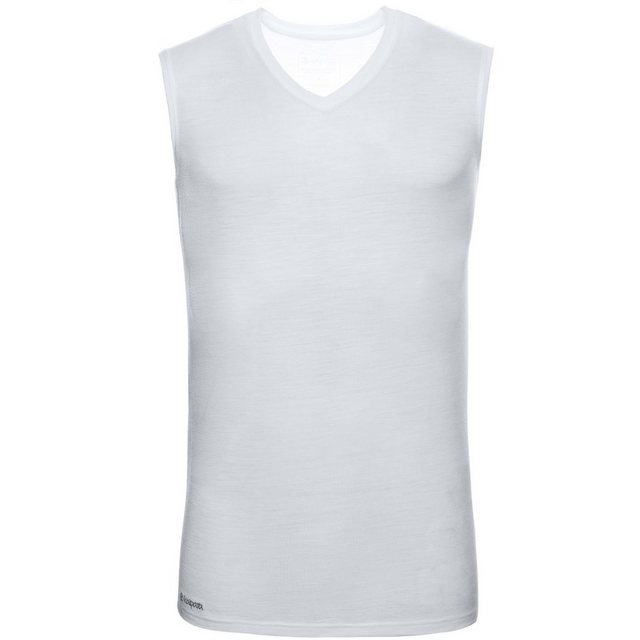 Kaipara - Merino Sportswear Muskelshirt Merino Tank Top Herren Slimfit V-Ne günstig online kaufen