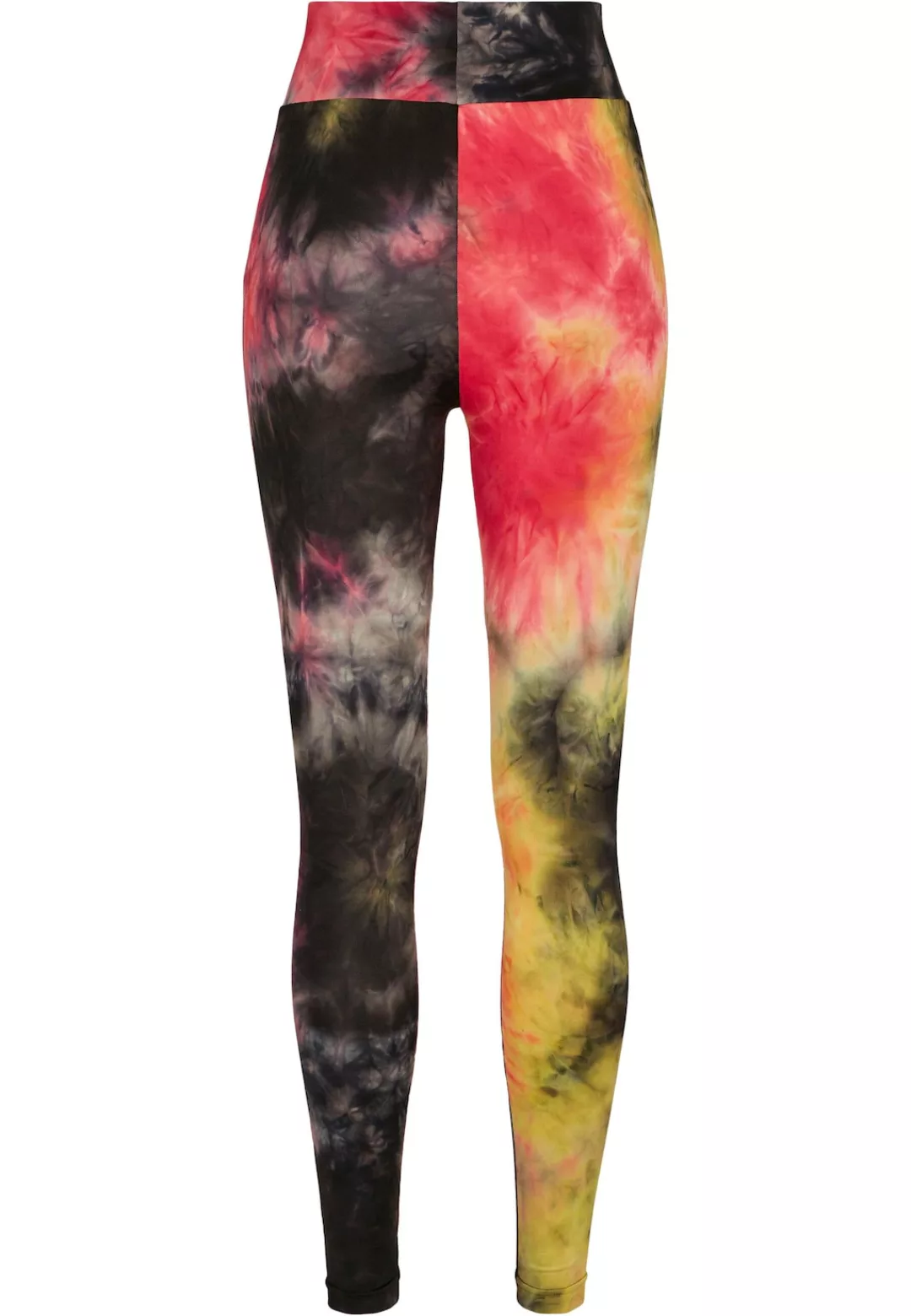 URBAN CLASSICS Leggings "Urban Classics Damen Ladies Tie Dye High Waist Leg günstig online kaufen