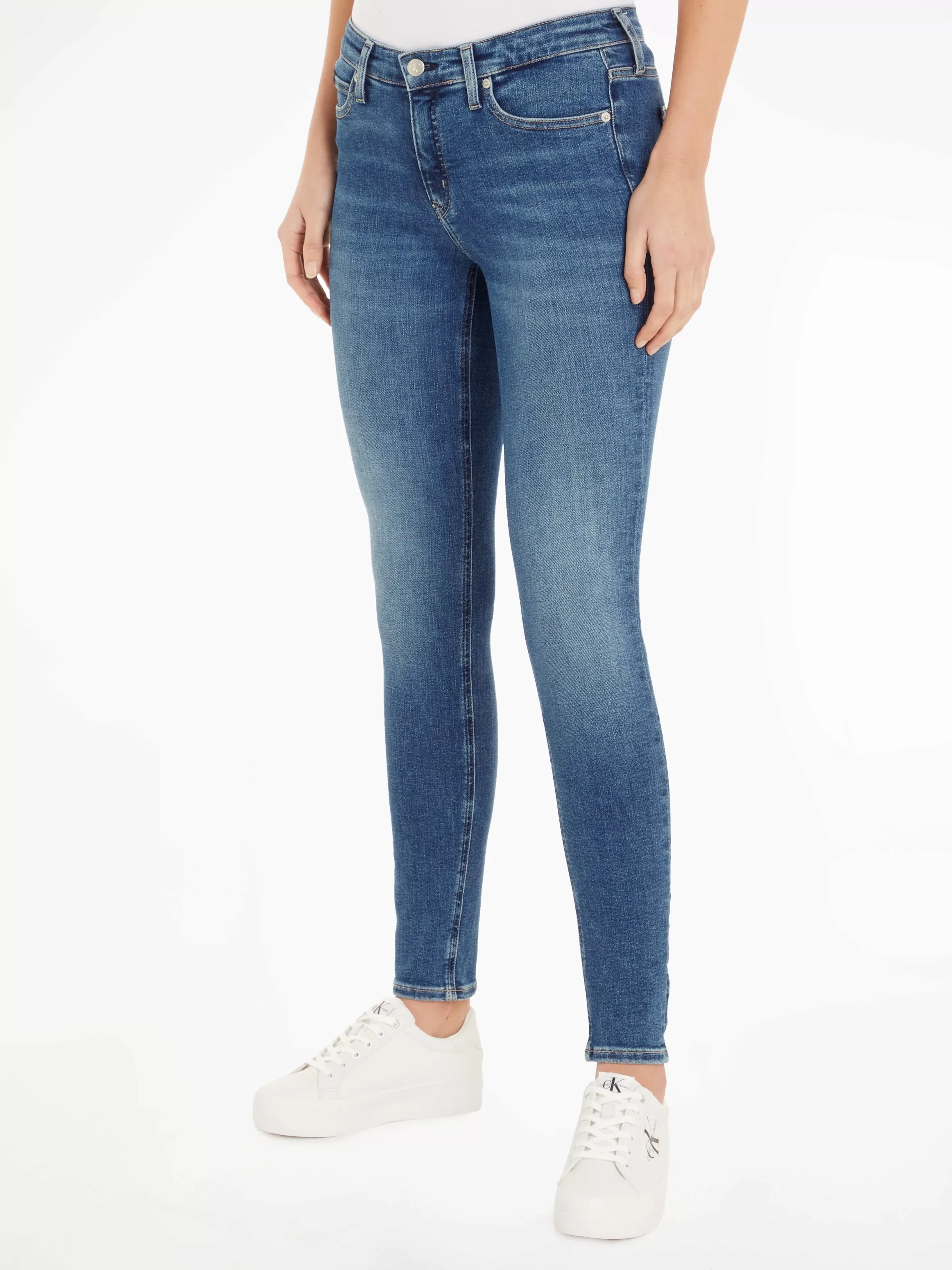 Calvin Klein Jeans Skinny-fit-Jeans MID RISE SKINNY günstig online kaufen