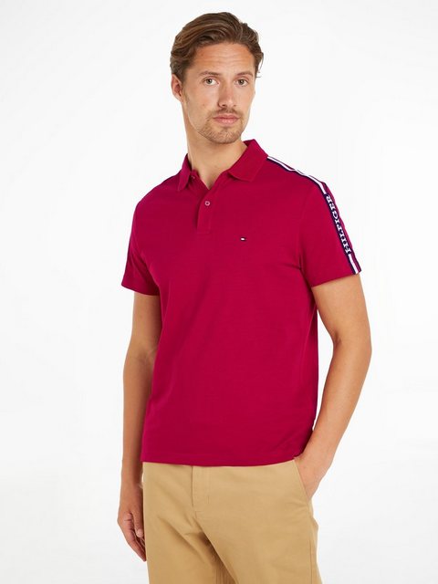 Tommy Hilfiger Poloshirt GLOBAL STRIPE MONOTYPE REG POLO mit Logostickerei günstig online kaufen