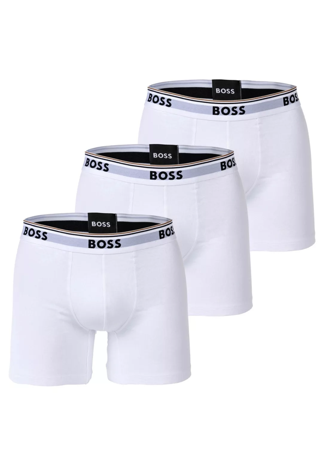 BOSS Langer Boxer "Boxer Brief 3P", (Packung, 3er-Pack), mit farblich passe günstig online kaufen