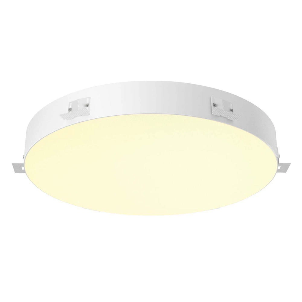 LED Deckeneinbauleuchte Medo in Weiß 66W 9500lm ohne Rahmen günstig online kaufen