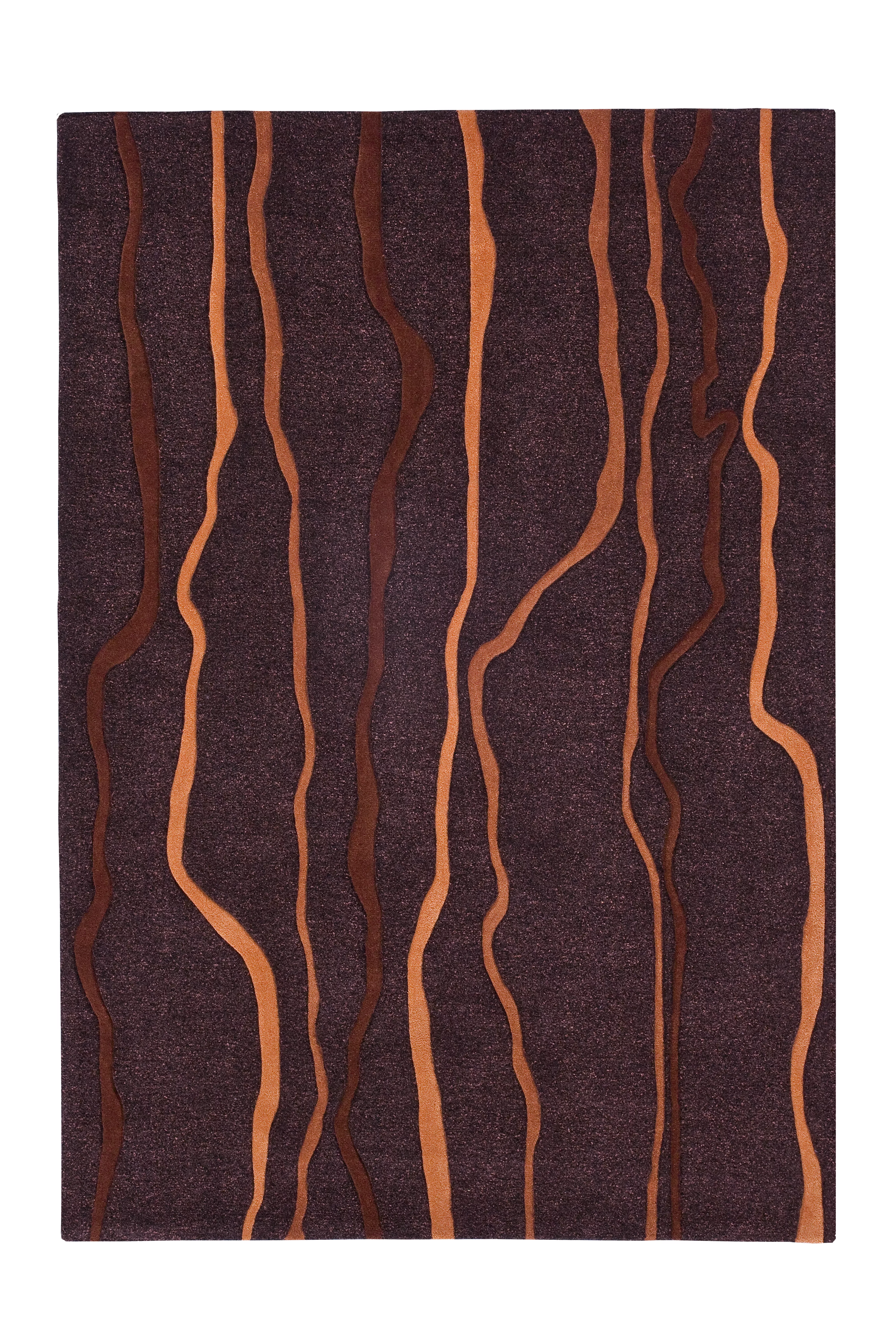 Arte Espina Flachflorteppich Spirit 5032 Taupe Orange 70cm X 140cm günstig online kaufen