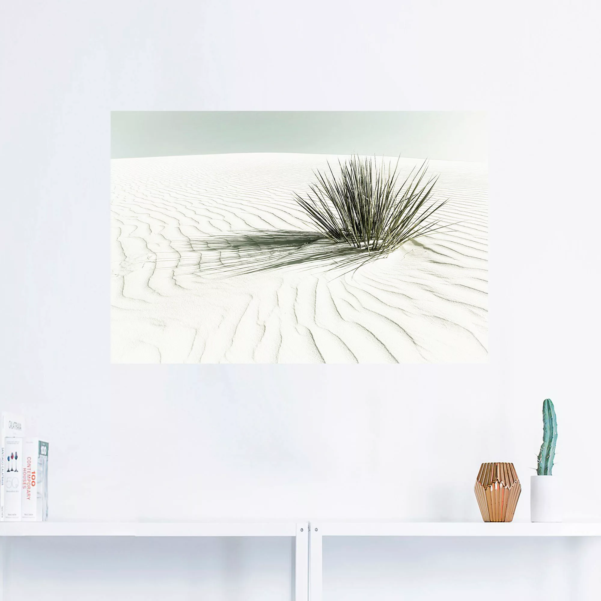 Artland Wandbild "Dünen, weißer Sand Vintage", Strandbilder, (1 St.), als A günstig online kaufen