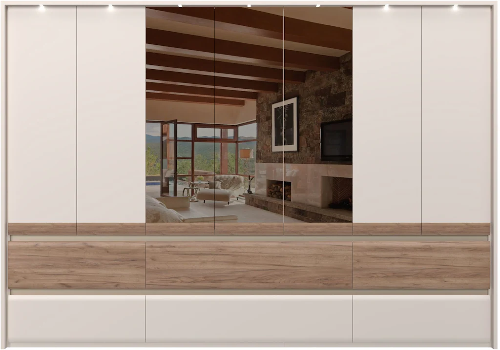 Places of Style Kleiderschrank "Invictus, UV lackiert, FSC-zertifiziert, gr günstig online kaufen