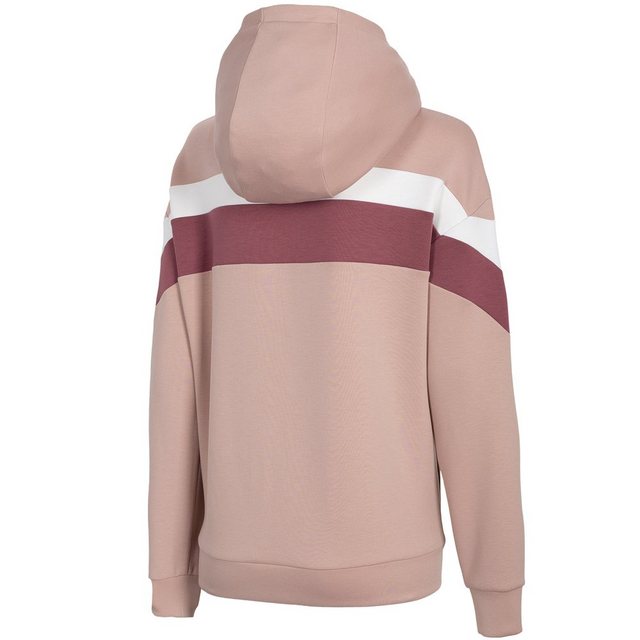 4F Trekkingjacke 4F - Damen Sweatpullover - dicker Hoodie, weiß rose günstig online kaufen